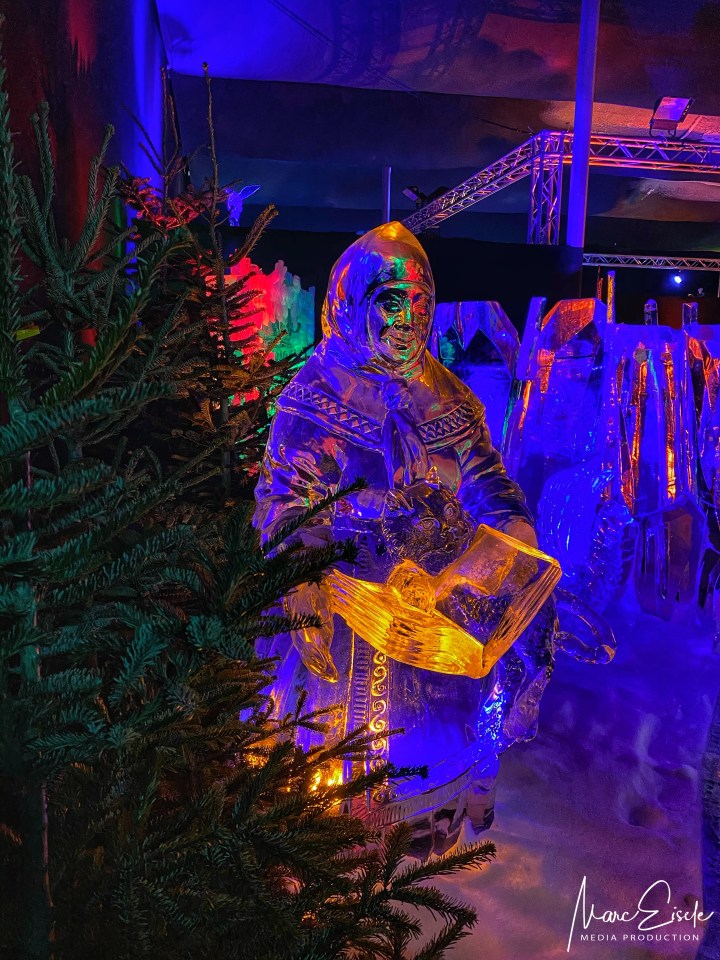 -8 Grad und jede Menge&nbsp;Eis